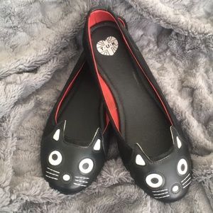 T.U.K. Suede and Vegan Leather Kitty Cat Flats!
